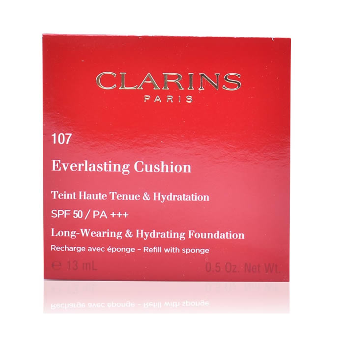 Clarins Everlasting Cushion Foundation Spf50 107 Recharge 13Ml