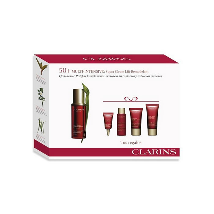 Clarins Multi-Intensive Siero Effetto Lifting Rimodellante Antimacchie 50Ml Set 3 Parti 2018