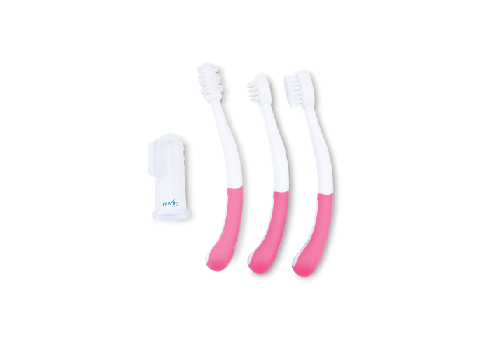 Nuvita Kit Igiene Dentale Rosa