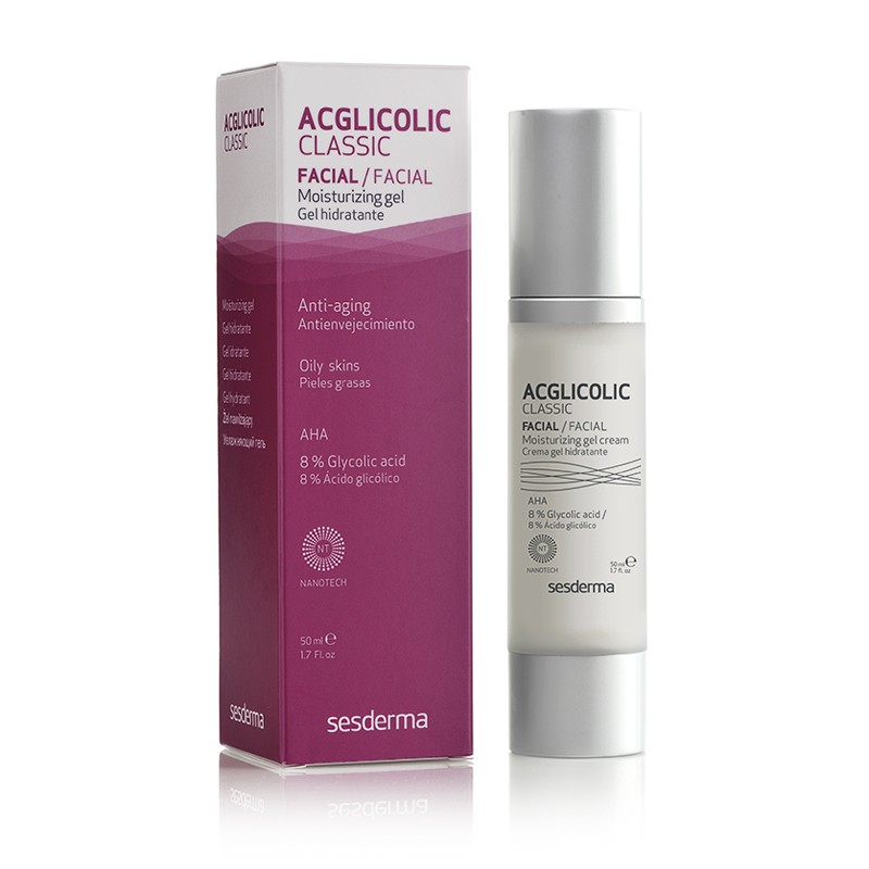 Sesderma Acglicolic Classic Forte Moisturizing Gel Cream 50Ml