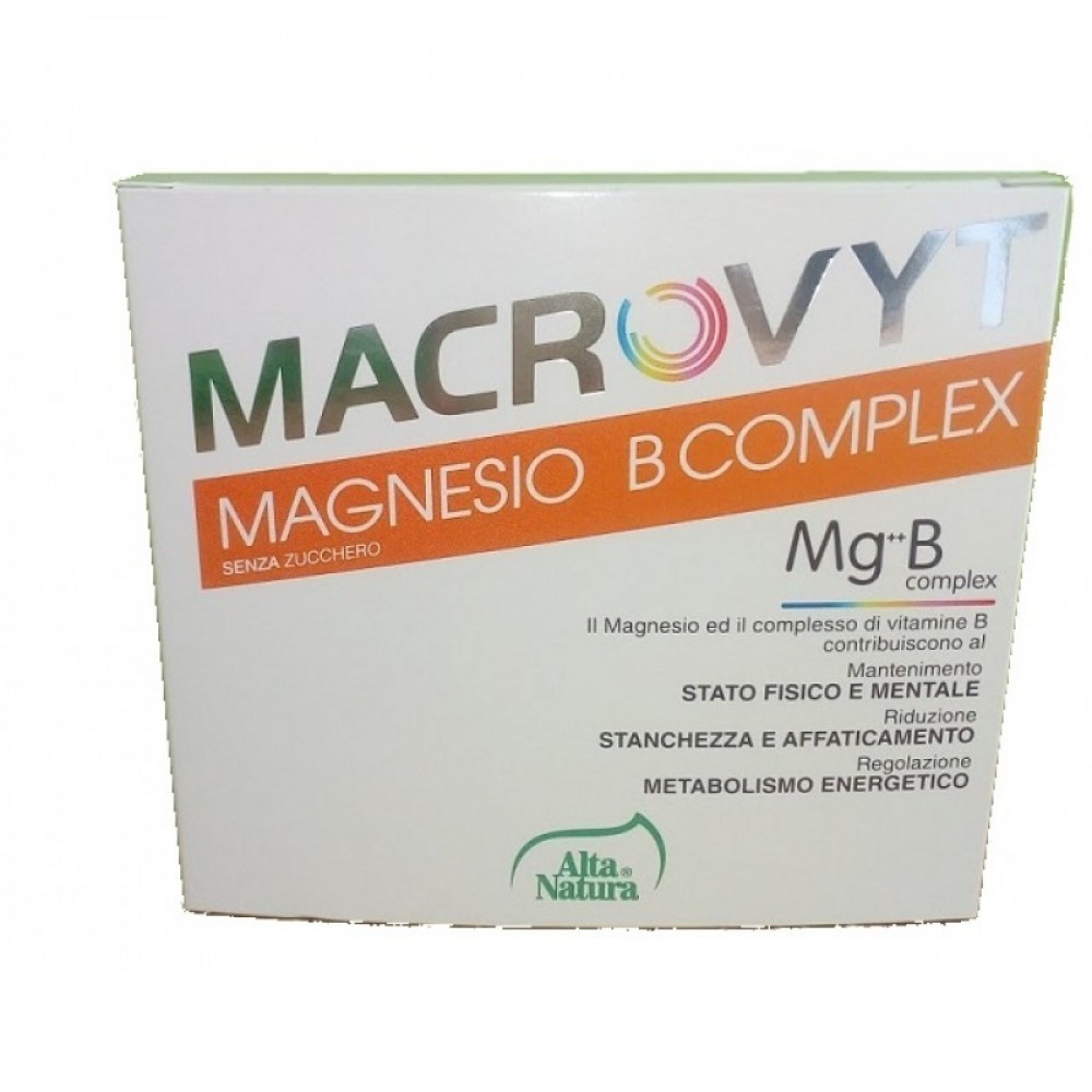 Alta(R) Natura Macrovyt Magnesio B Complex 18 Bustine