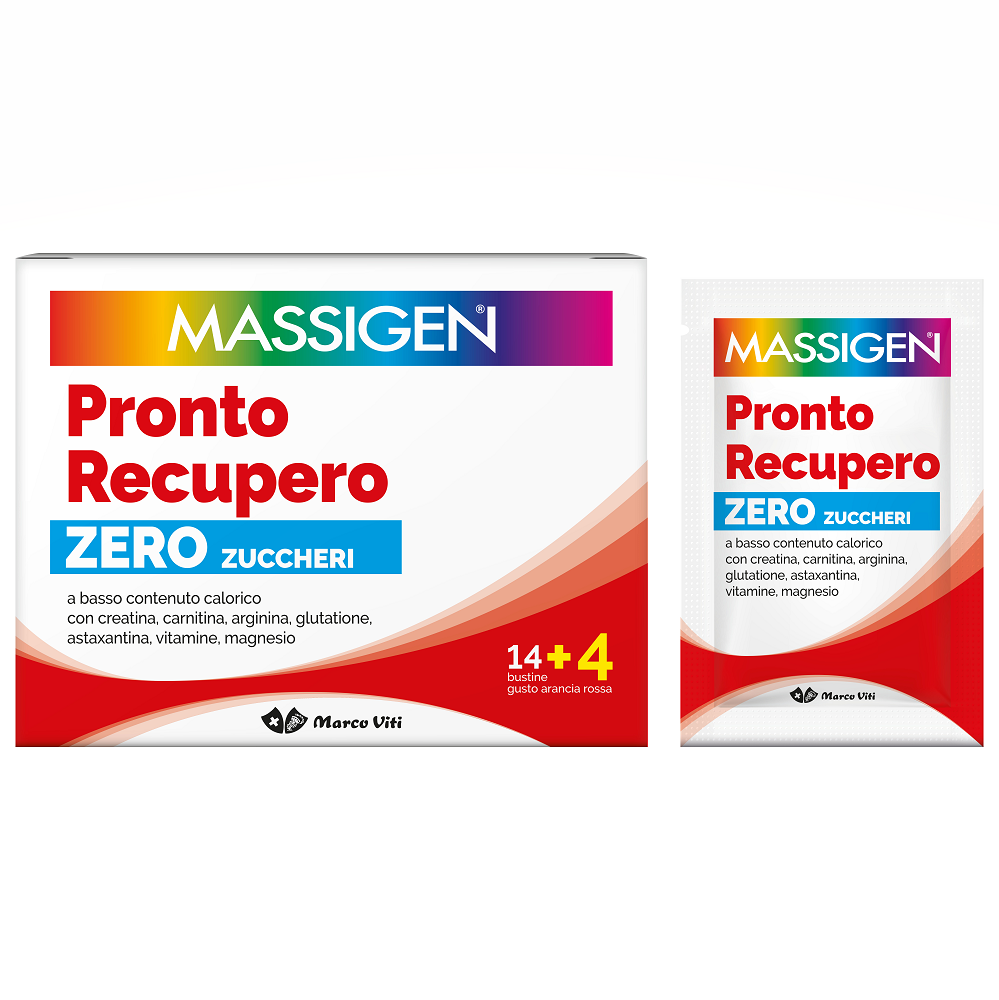 Massigen Pronto Recupero Zero Zuccheri 14+4 Bustine