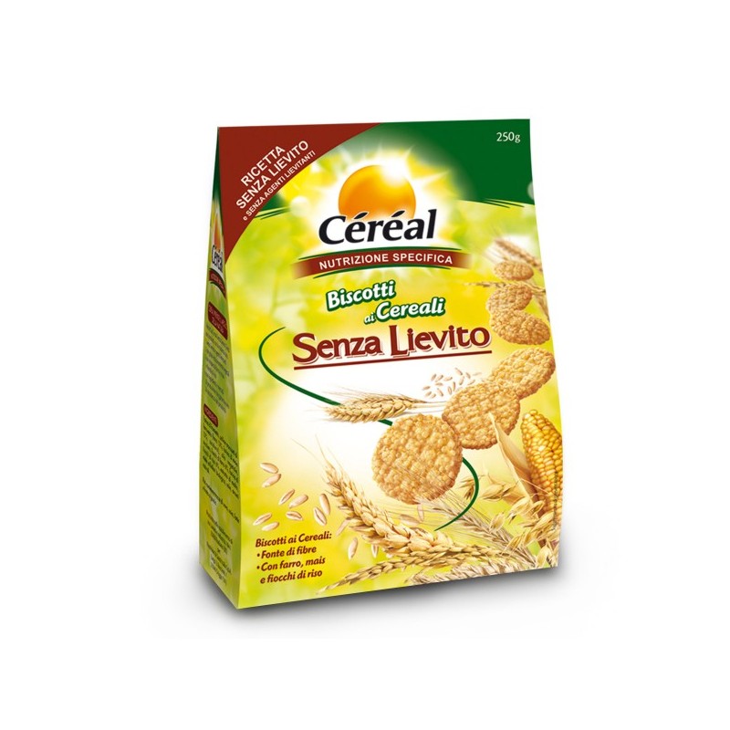 Cereal Novellini Biscotti Senza Lievito 250G