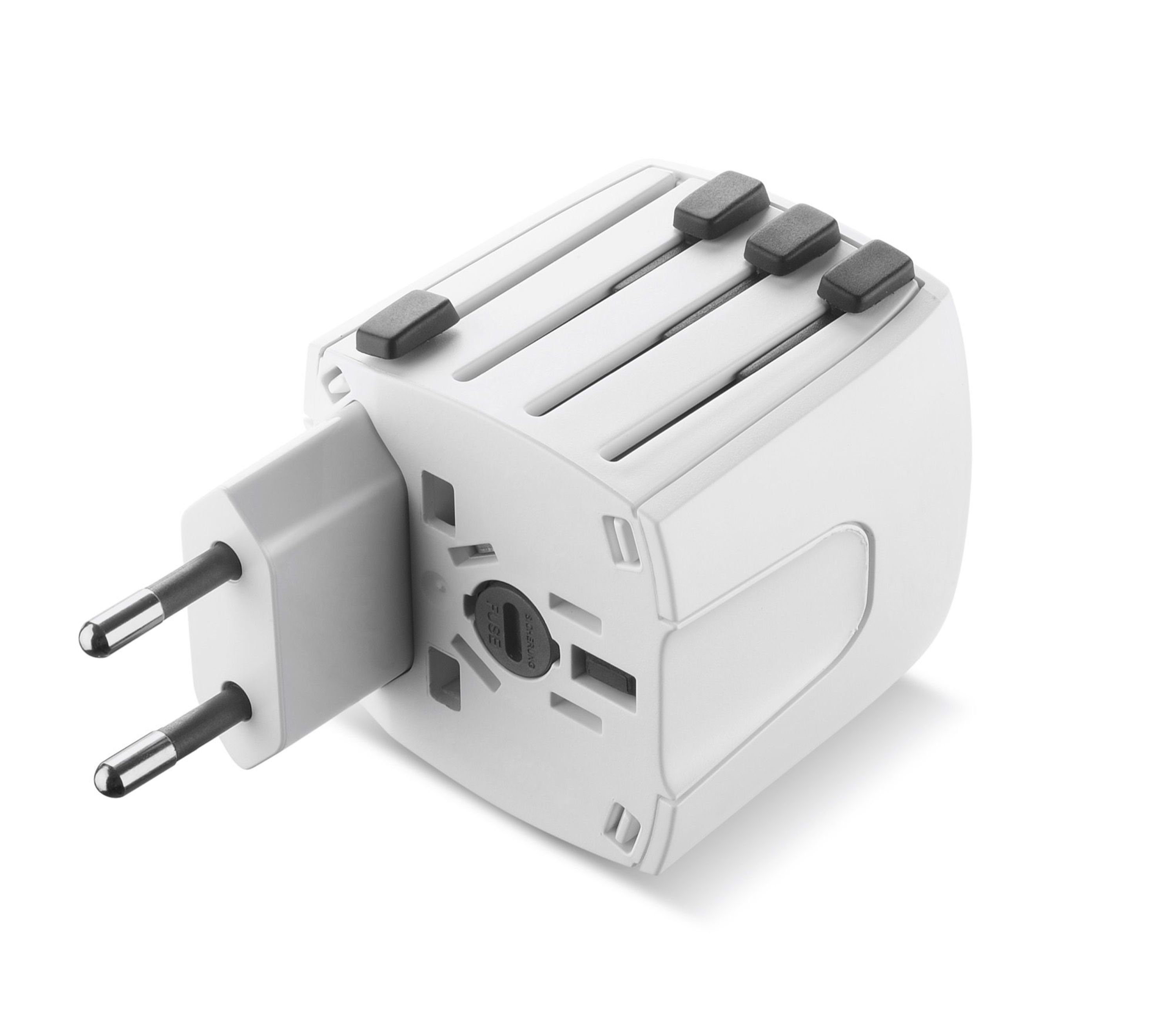 World Travel Adapter Universal Cellularline 1 Adattatore Da Viaggio