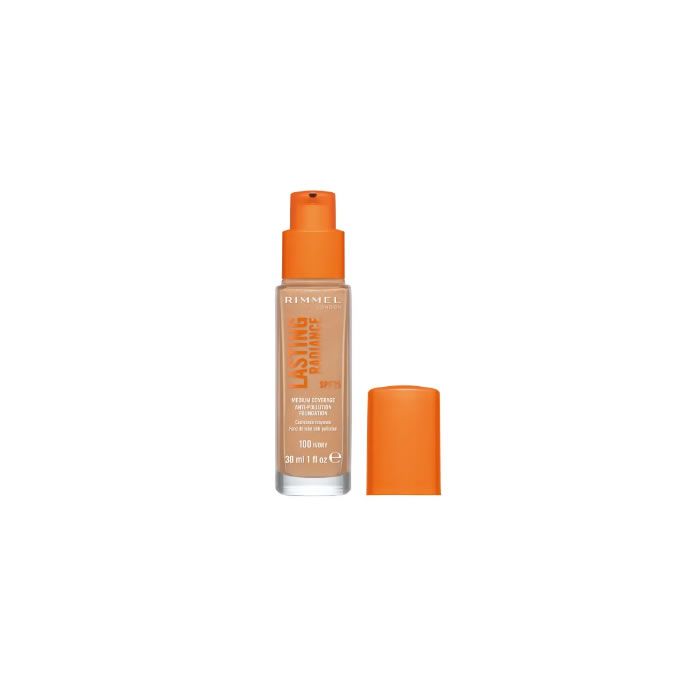 Rimmel London Lasting Radiance Foundation Spf25 100 Ivory 30Ml