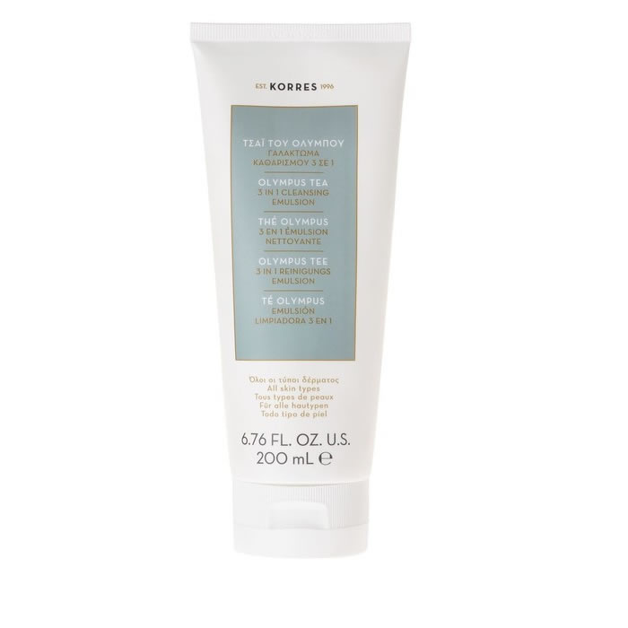 Korres Oxicol Olympus Tea 3 In 1 Cleansing Emulsion 200Ml