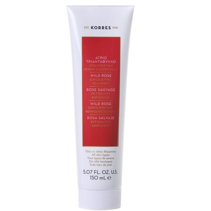 Korres Exfoliating Cleanser Wild Rose 150Ml