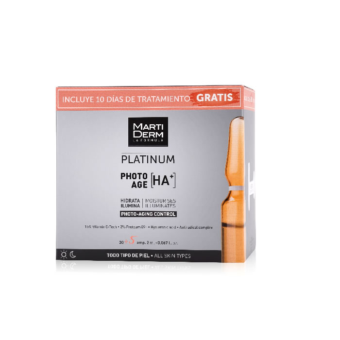Fiale Martiderm Platinum Photo Age 30 Ha + 10 Giorni Di Regalo