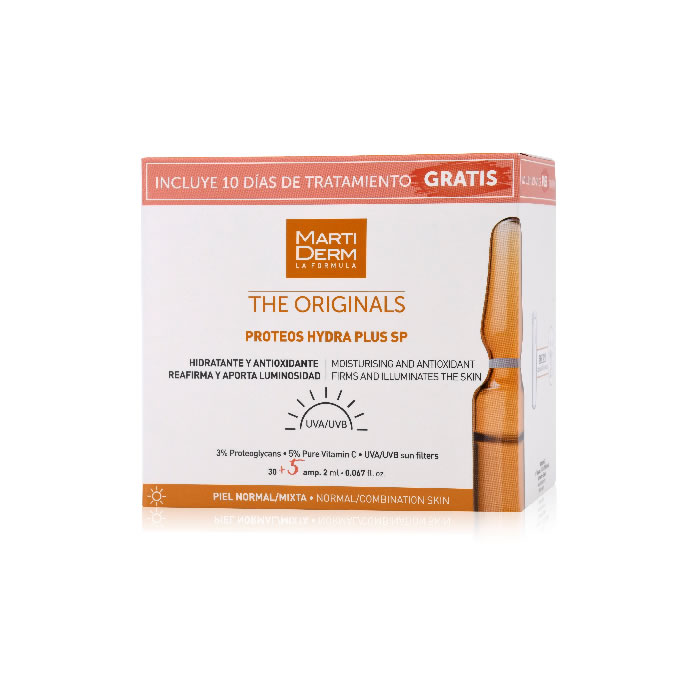 Martiderm Proteos Hydra Plus Spf15 30 Fiale + 10 Giorni Gratis