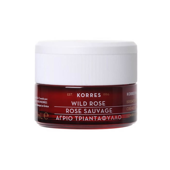 Korres Brightening & First Wrinkles Day Cream - Dry Skin Wild Rose 40Ml