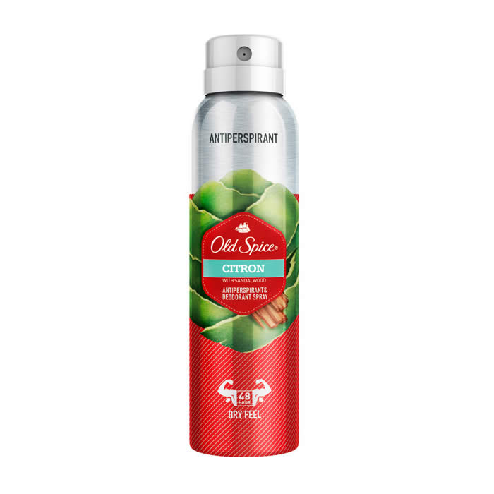 Old Spice Citron Antiperspirant Deodorant Spray 150Ml