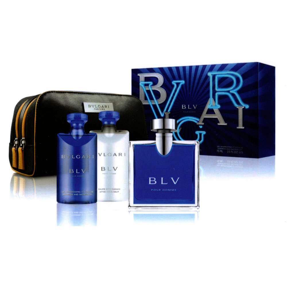Bulgari Blu Uomo Coffret Edt 100+B
