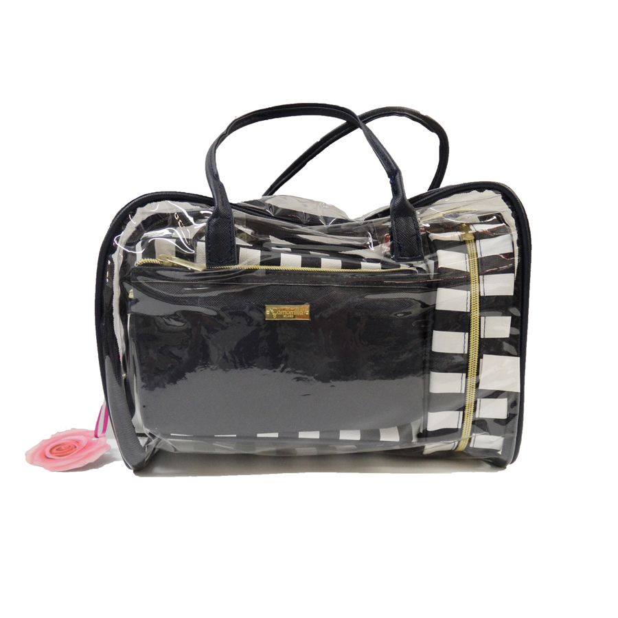 Camomilla Set Beauty Bag L Blue Stripes Ref. 27808