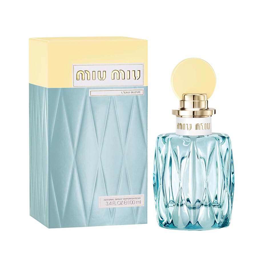 Miu Miu L&#39;Eau Bleue Eau De Parfum Spray 100Ml