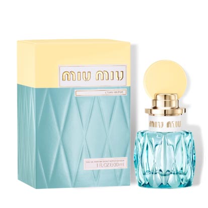 Miu Miu L&#39;Eau Bleue Eau De Parfum Spray 30Ml
