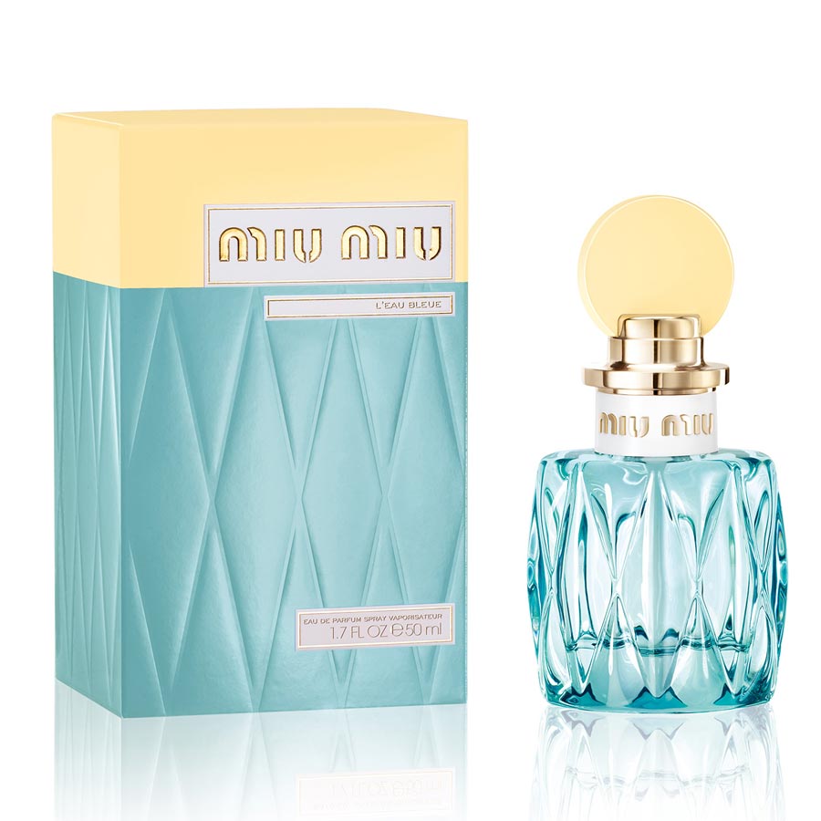 Miu Miu L&#39;Eau Bleue Eau De Parfum Spray 50Ml
