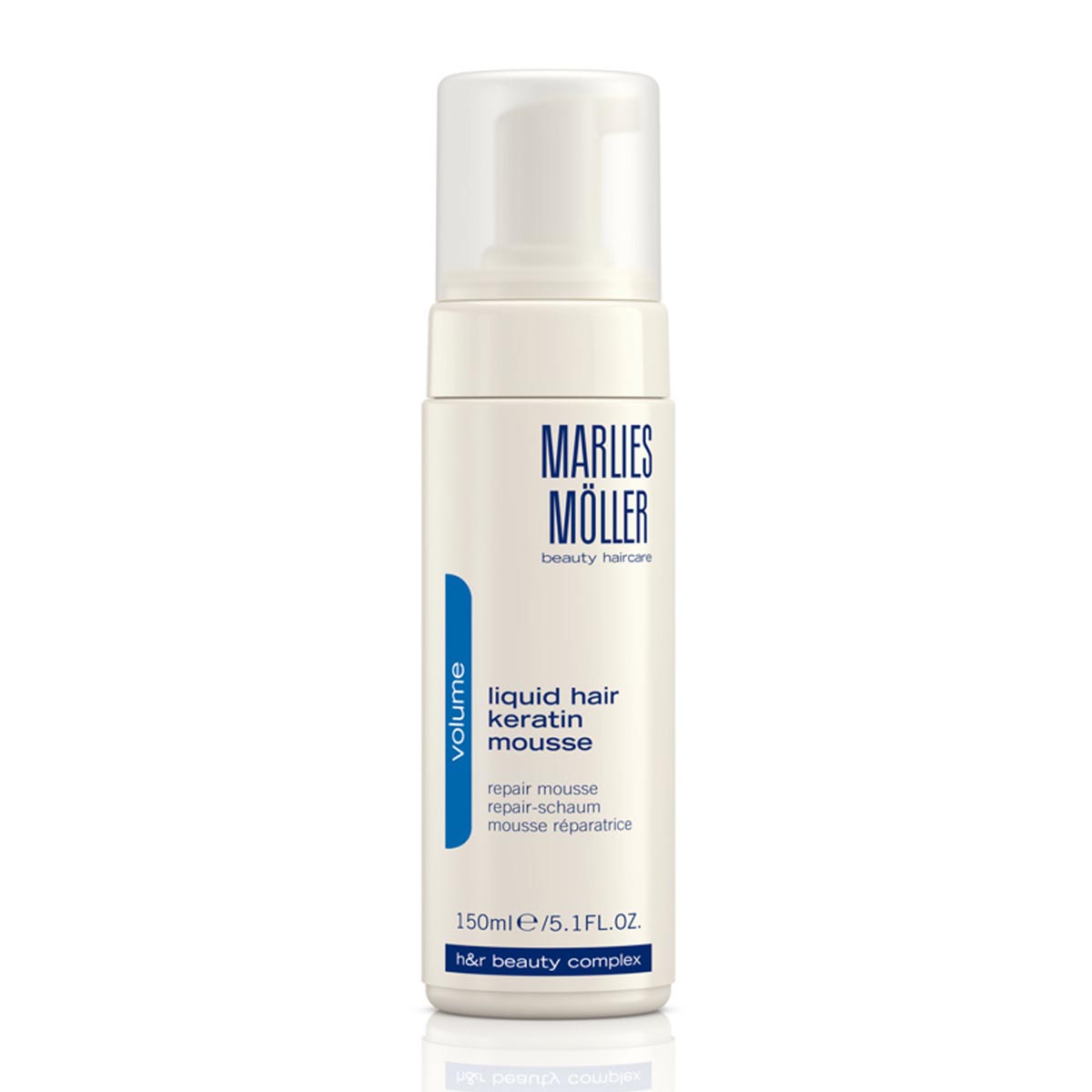 Marlies Moller Volume Liquid Hair Keratin Mousse 150Ml
