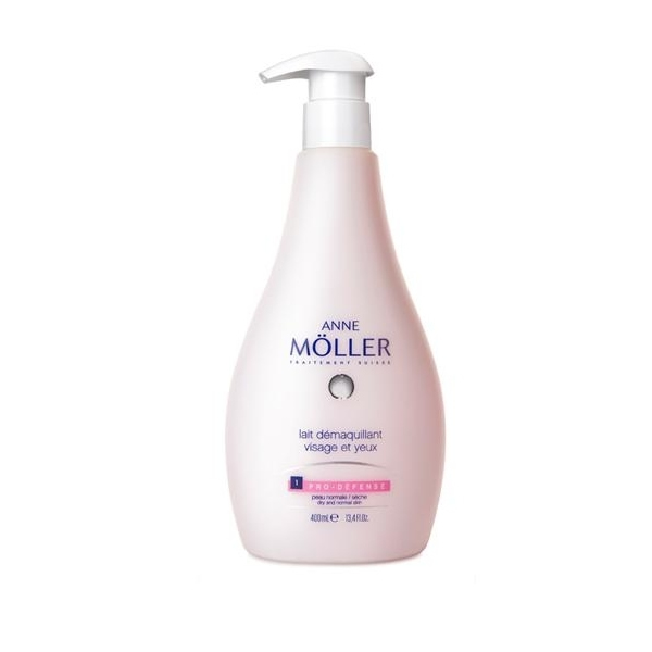 Pro-Defense Makeup Remover Milk Face And Eyes 400Ml
