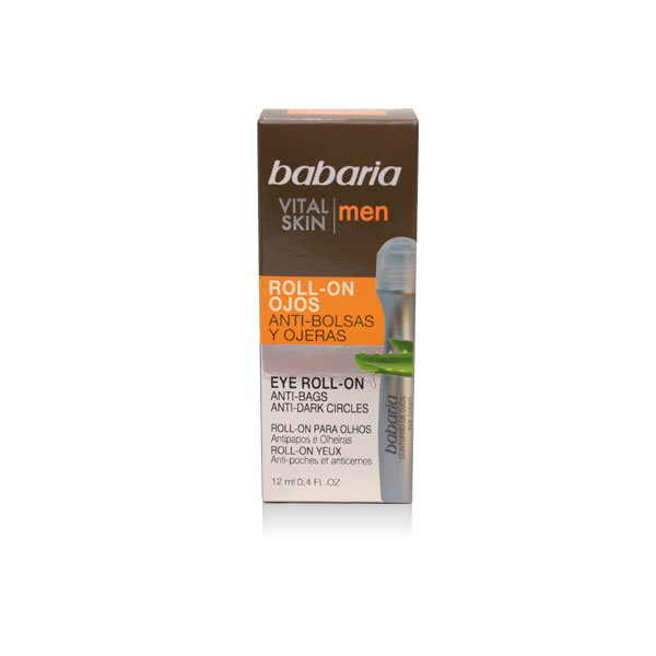 Babaria Eye Roll On For Men Anti Bags And Dark Circles 12Ml