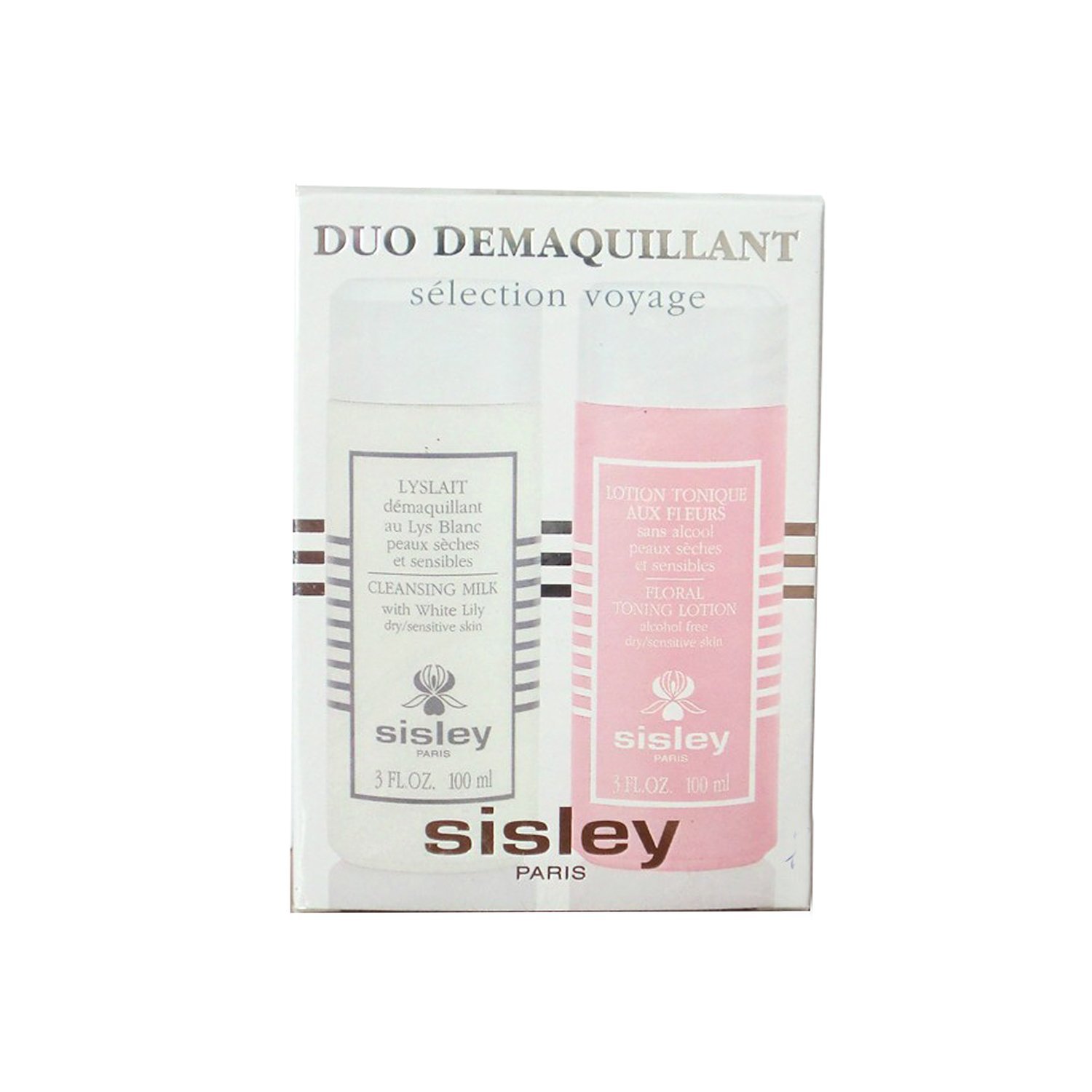 Sisley Duo Demaquillant Kit Da Viaggio Latte + Tonico