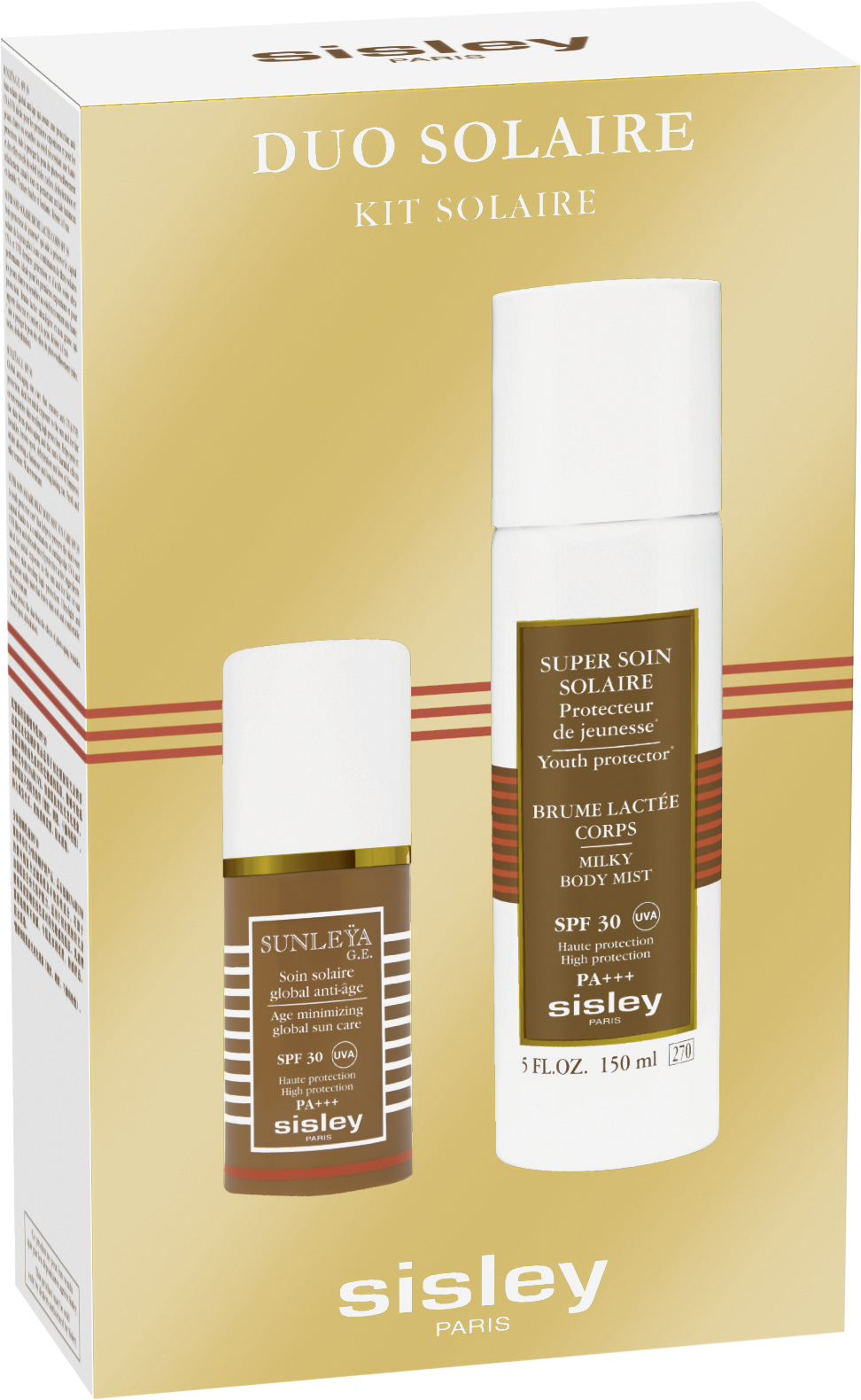 Sysley Duo Solaire Sunleya G.E. Spf 30 200Ml + Super Creme 150Ml