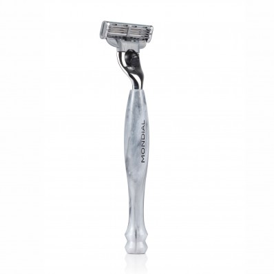 Mondial Rasoio Basic Attacco Mach 3 Grigio 1 Pezzo