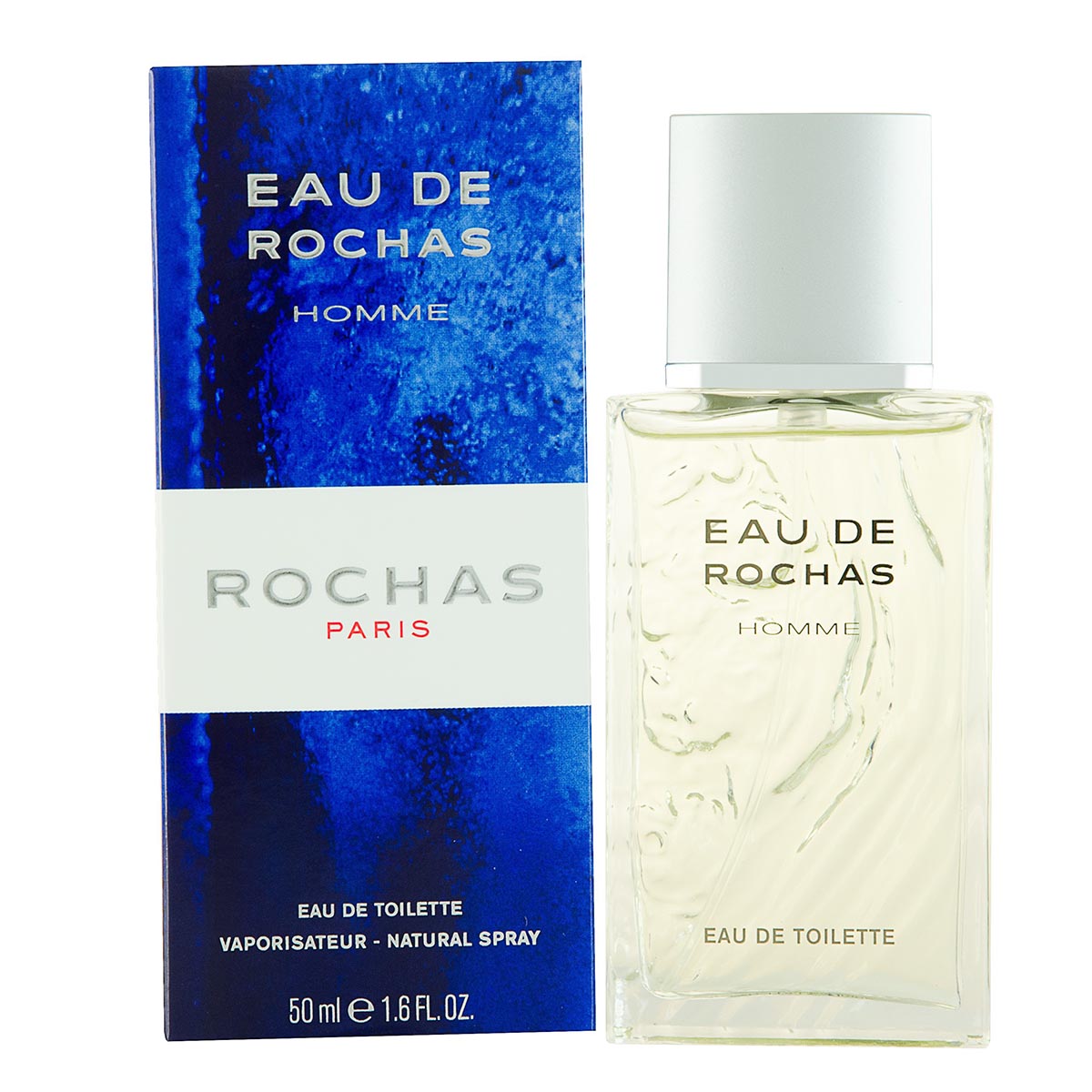 Eau Rochas Homme Eau De Toilette Spray 50Ml