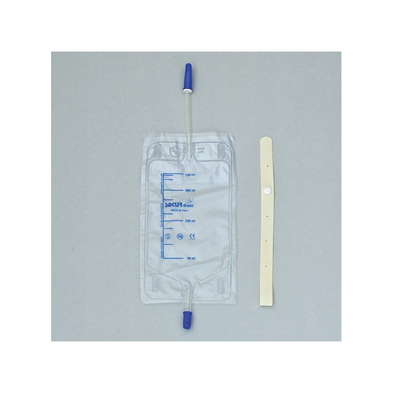 Securmed Sacca Da Gamba Rubinetto 750Ml 10 Pezzi