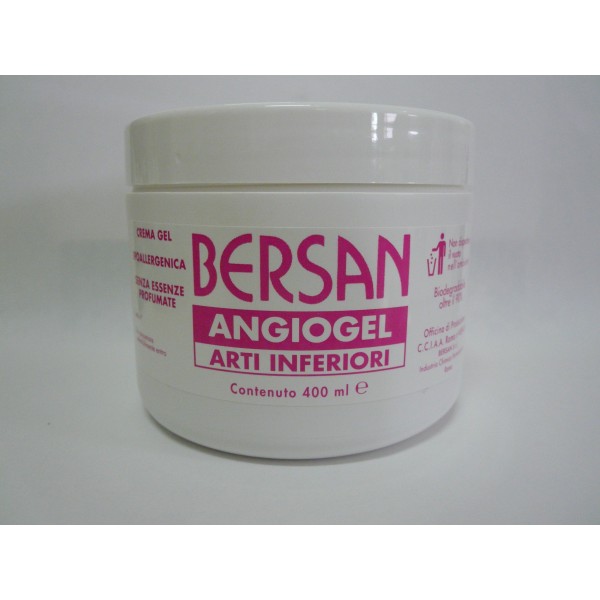 Bersan Angiogel Crema Gel Per Le Gambe 400Ml