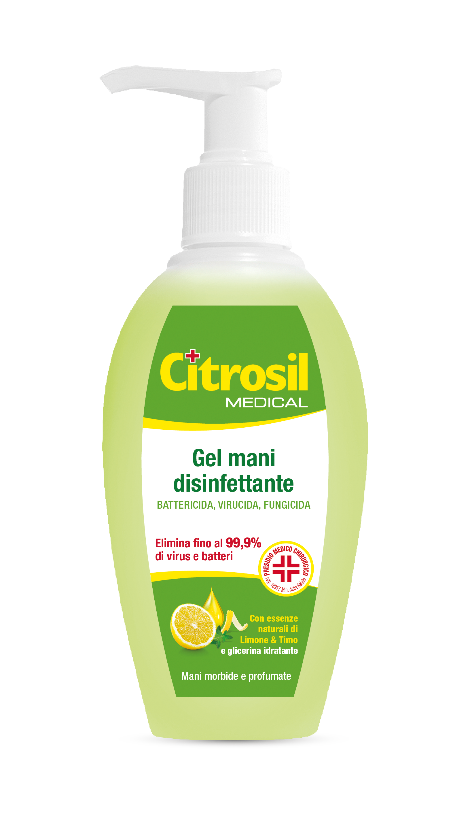 Gel Mani Disinfettante Citrosil 500Ml