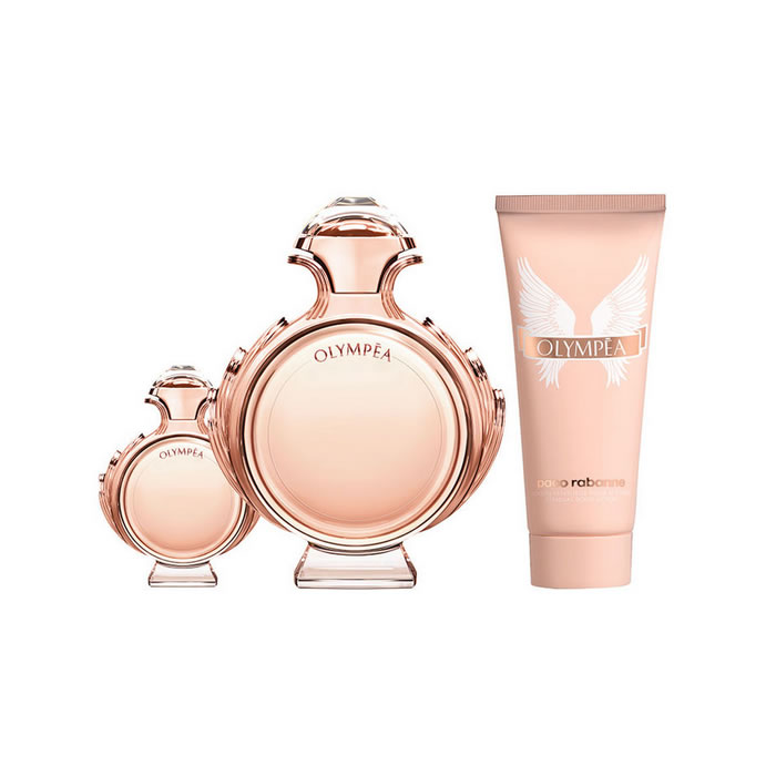 Paco Rabanne Olympéa Eau De Parfum Spray 80Ml Set 3 Parti 2018