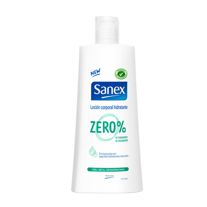 Sanex Zero% Dry Skin Body Moisturiser 400Ml