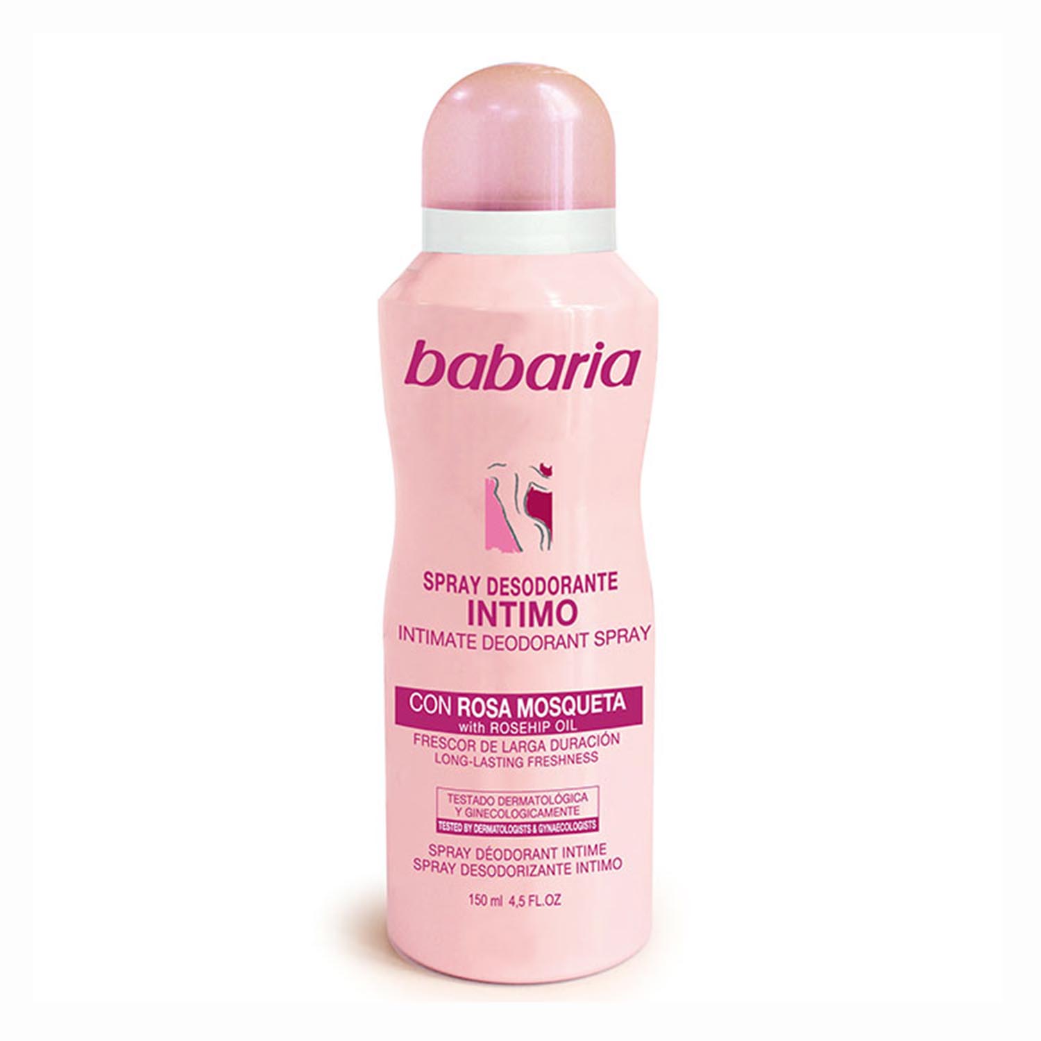 Babaria Rosa Mosqueta Deodorante Intimo Spray 150Ml