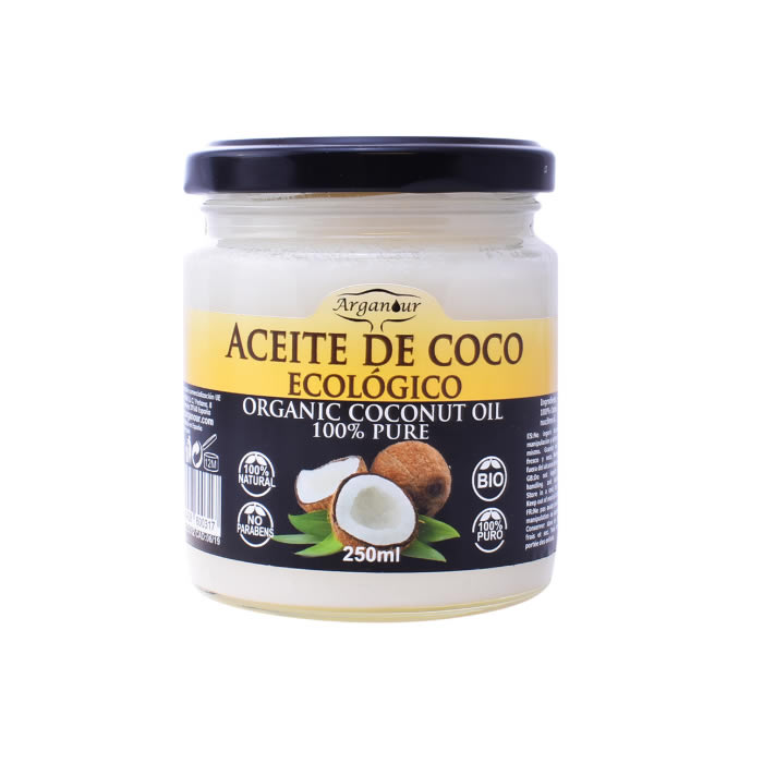 Arganour Organic Coconut Oil 250Ml
