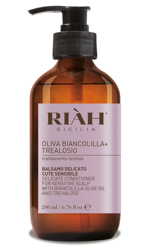 Oliva Biancolilla+Trealosio Balsamo Delicato Cute Sensibile Riah 200Ml