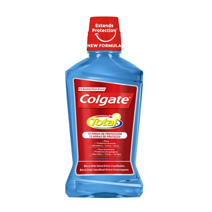Colgate Total Collutorio 0% Alcool 500Ml