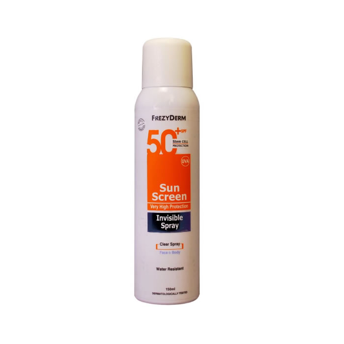 Frezyderm Sun Screen Spray Invisible Spf50 150Ml