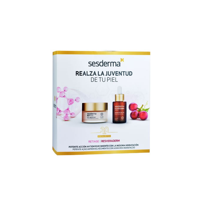 Pack Sesderma Serum Resveraderm 30Ml + Cream Retiage 50Ml
