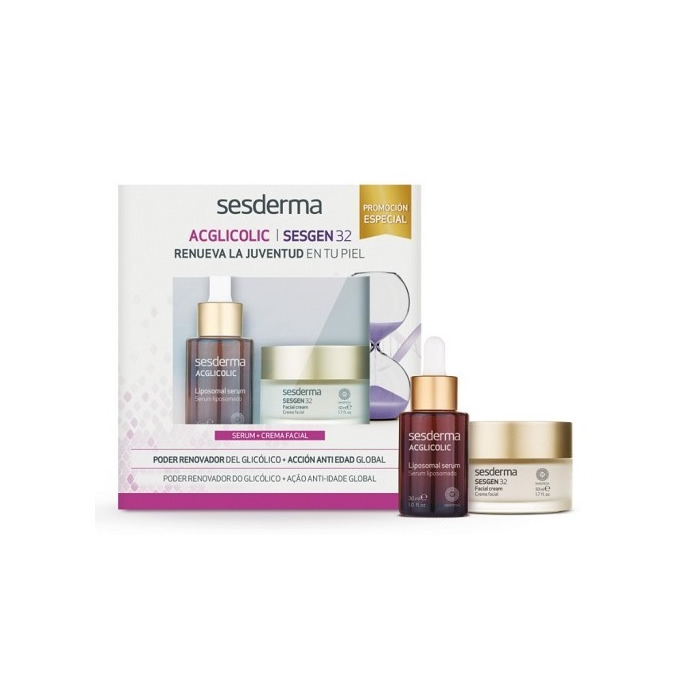 Sesderma Acglicolic Liposomal Serum + Sesderma Sesgen 32 Set 2 Parti