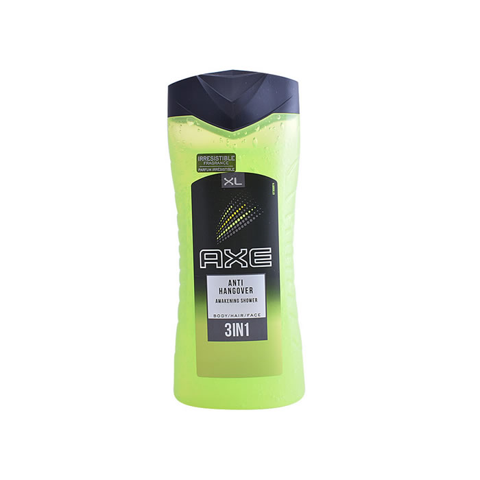 Axe Anti-Hangover 3 In 1 Face Hair And Body 400Ml