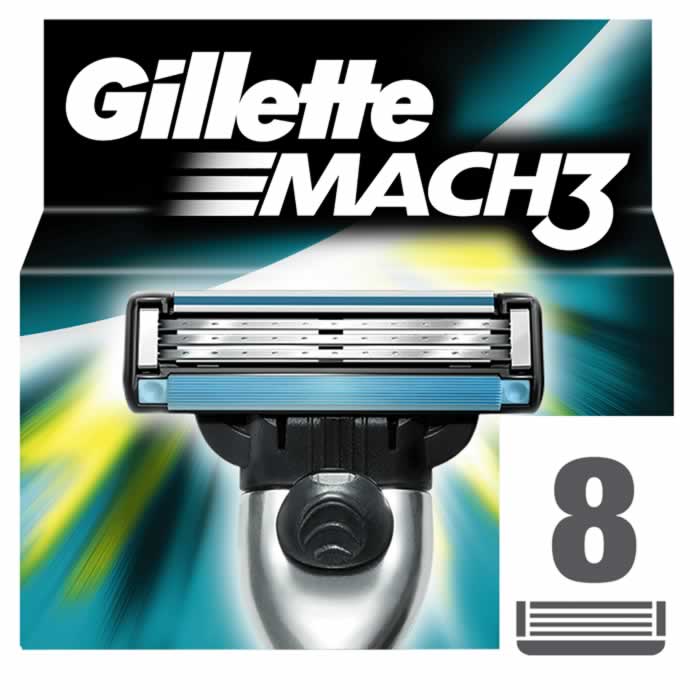 Gillette Mach3 Ricarica 8 Unitá