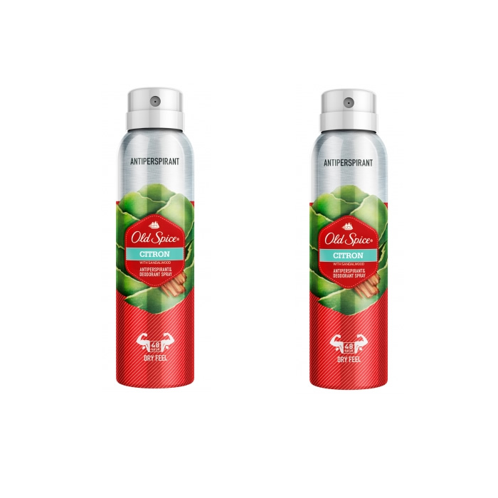 Old Spice Citron Deodorante Spray 150Ml Set 2 Parti 2019