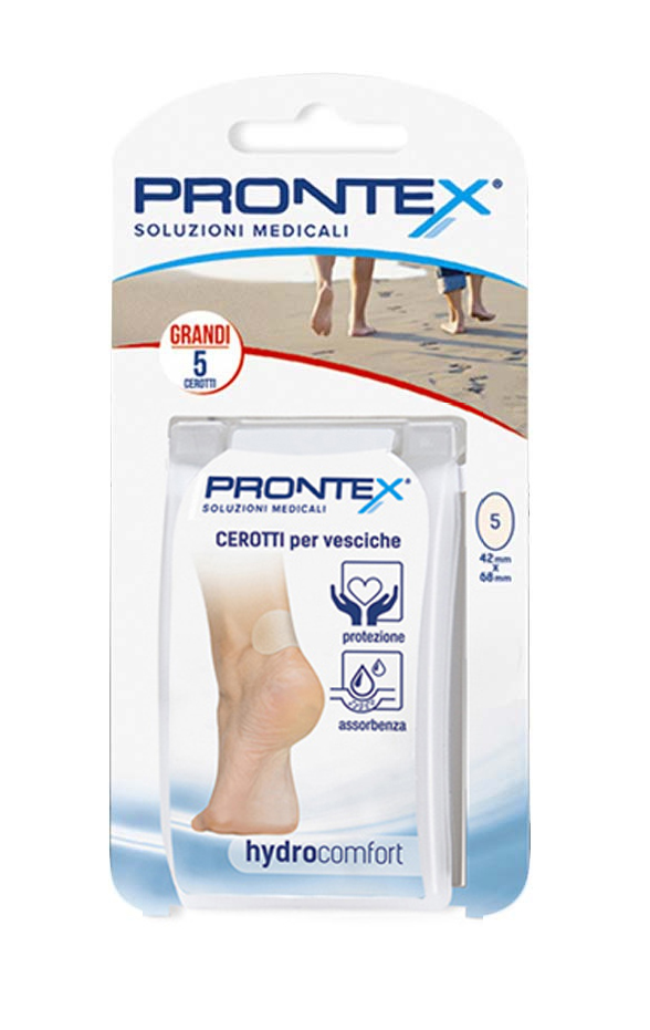 Hydrocomfort Grande Cerotti Prontex(R) 5 Pezzi