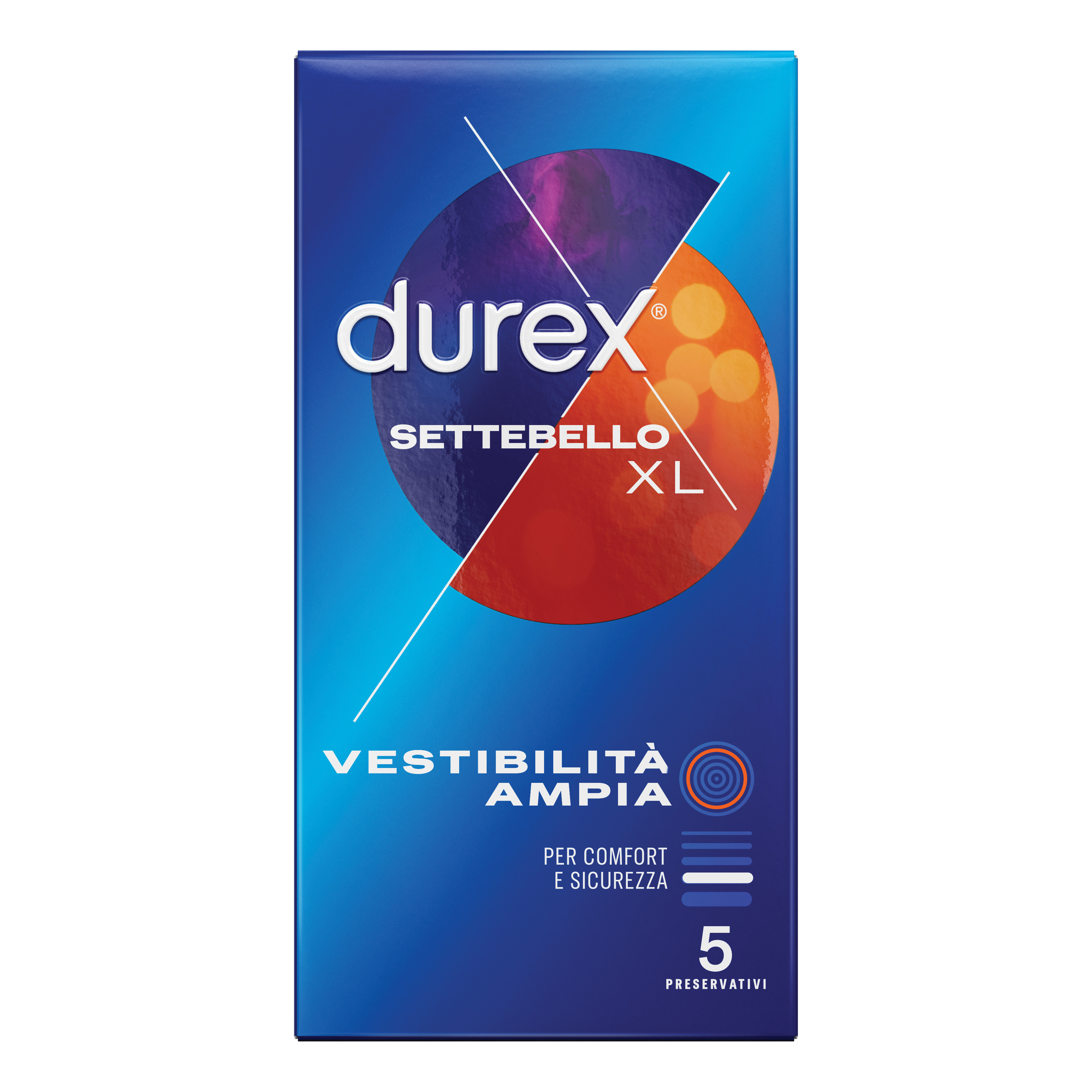 Settebello Xl Durex 5 Pezzi