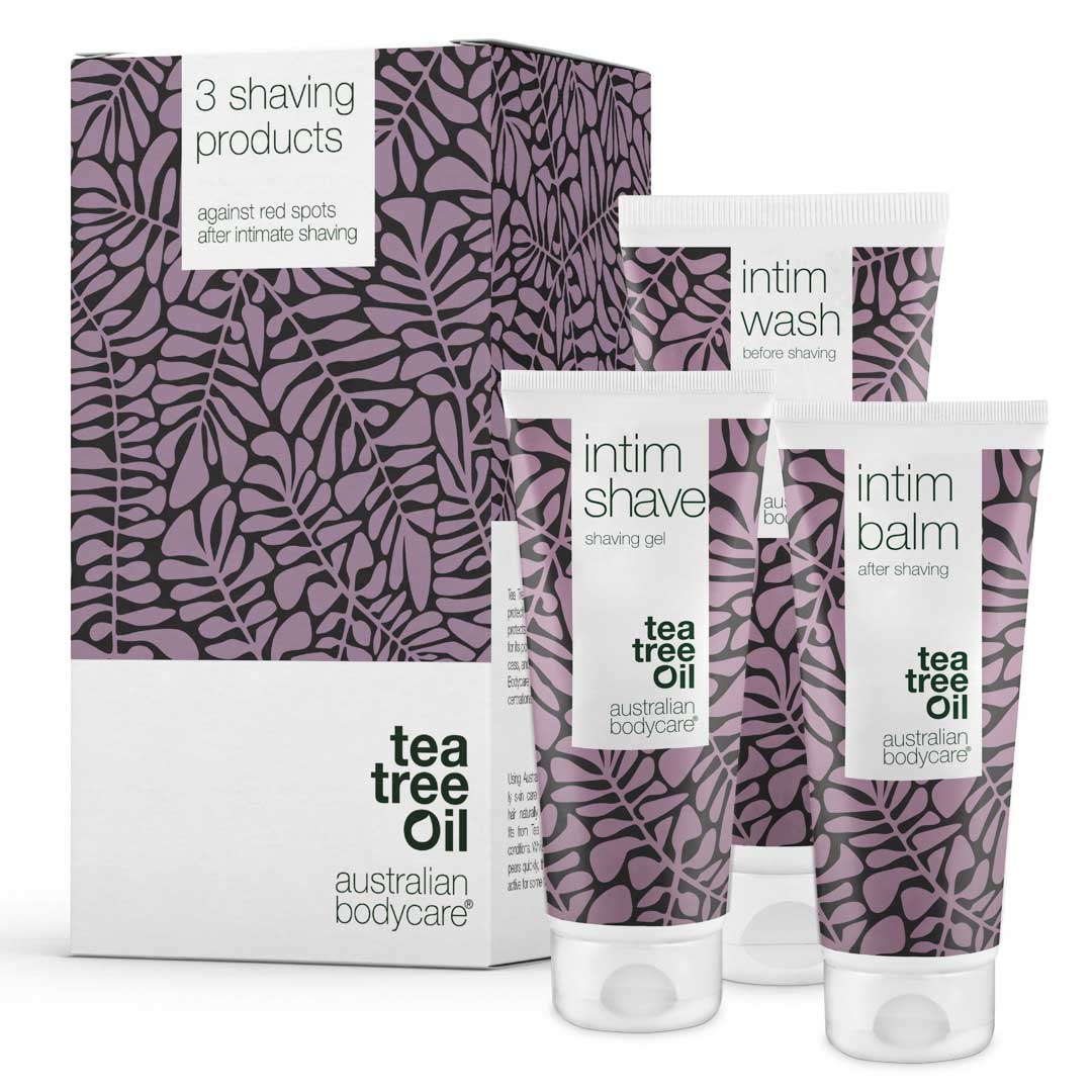 Intim Shaving Kit Tea Tree Oil Australian Bodycare(R) 3 Pezzi