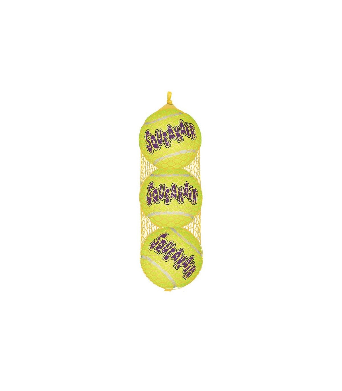 Kong Medium Squeaker Tennis Ball 3 Pz