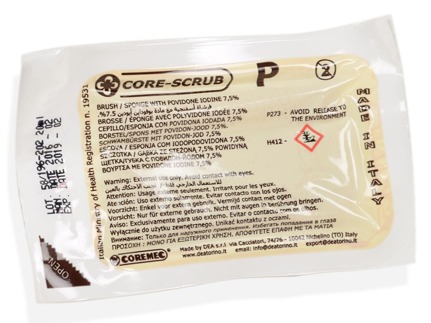 Kit Spazzola Pvpiodine Multil