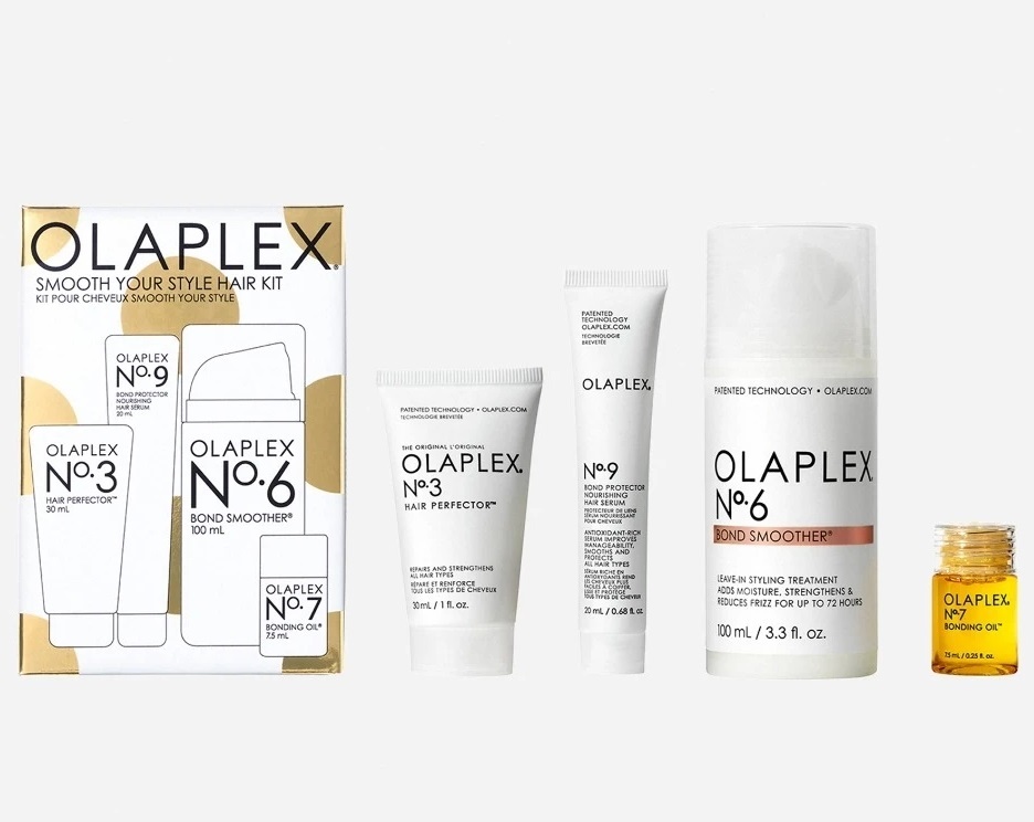 Smooth Your Style Kit Holiday 2023 Olaplex 4 Pezzi