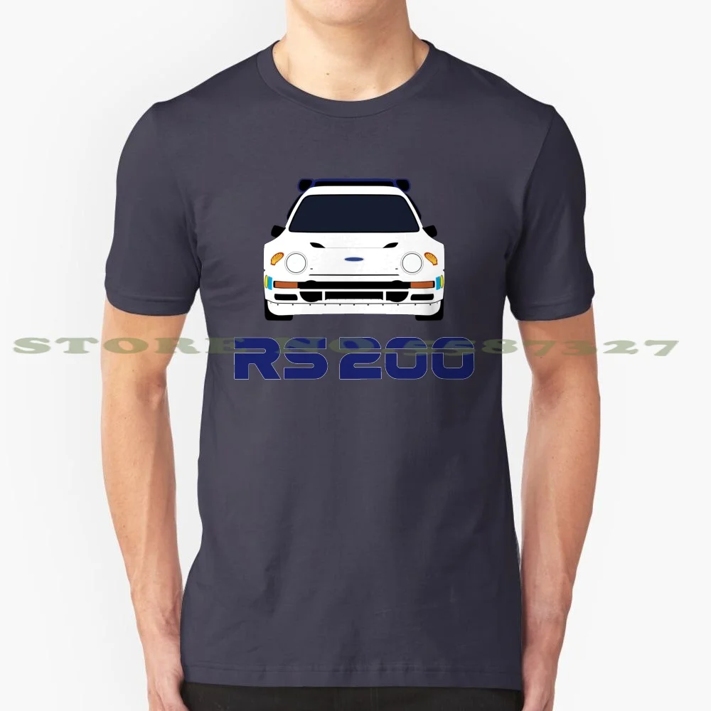 Rs200 Graphic Custom Funny Vendita Calda Tshirt Rs Rs200 200 Group B Group Rally World Wrc Cosworth Omologazione Auto Automobilistica