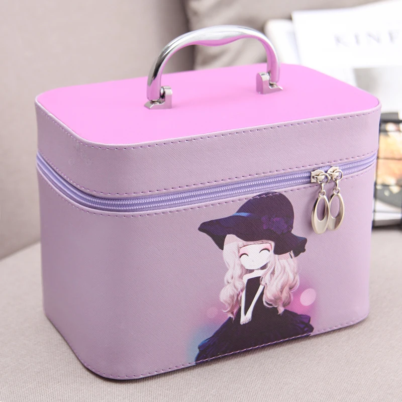 Borsa Cosmetica Di Grande Capacità Scatola Di Immagazzinaggio Cosmetica Impermeabile Portatile Carina Custodia Semplice Portatile Borsa Cosmetica Nece